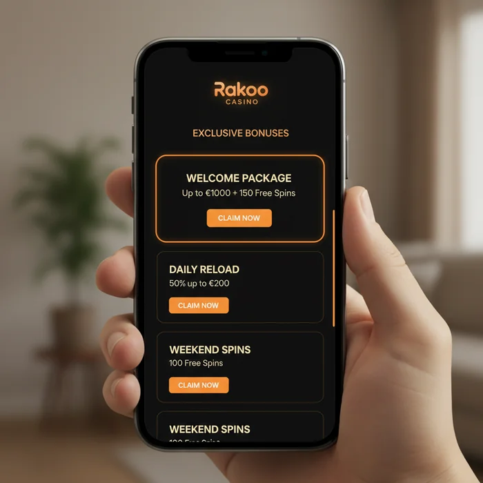 Rakoo Casino Bonus